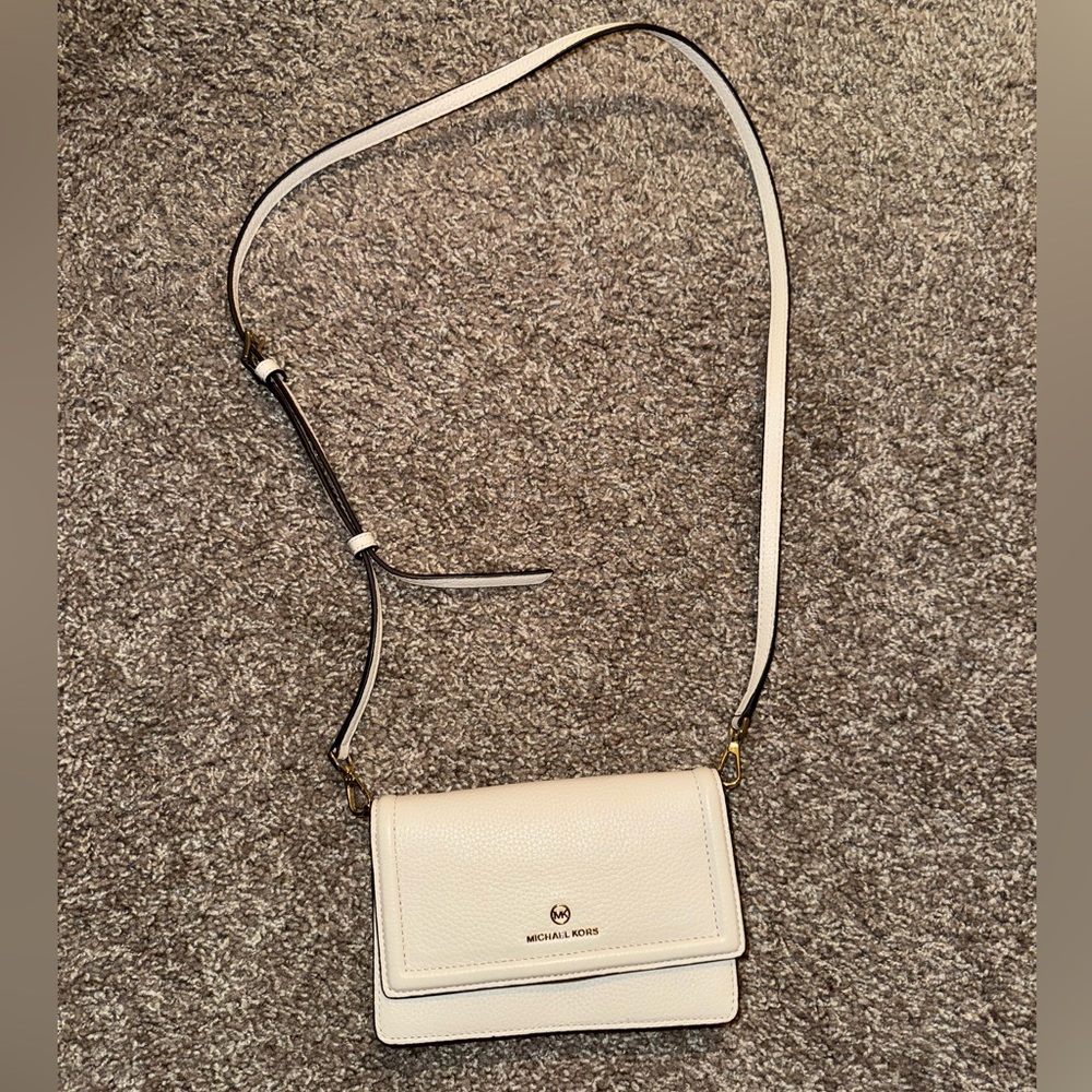 Michael Kors Cream Crossbody Bag